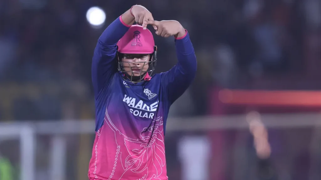 Vaibhav Sooryavanshi at No. 1 in Orange Cap race
