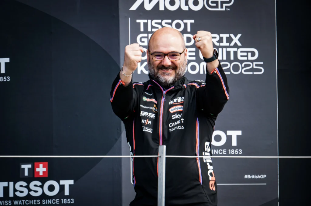 Fabiano Sterlacchini: The man engineering Aprilia’s MotoGP resurgence